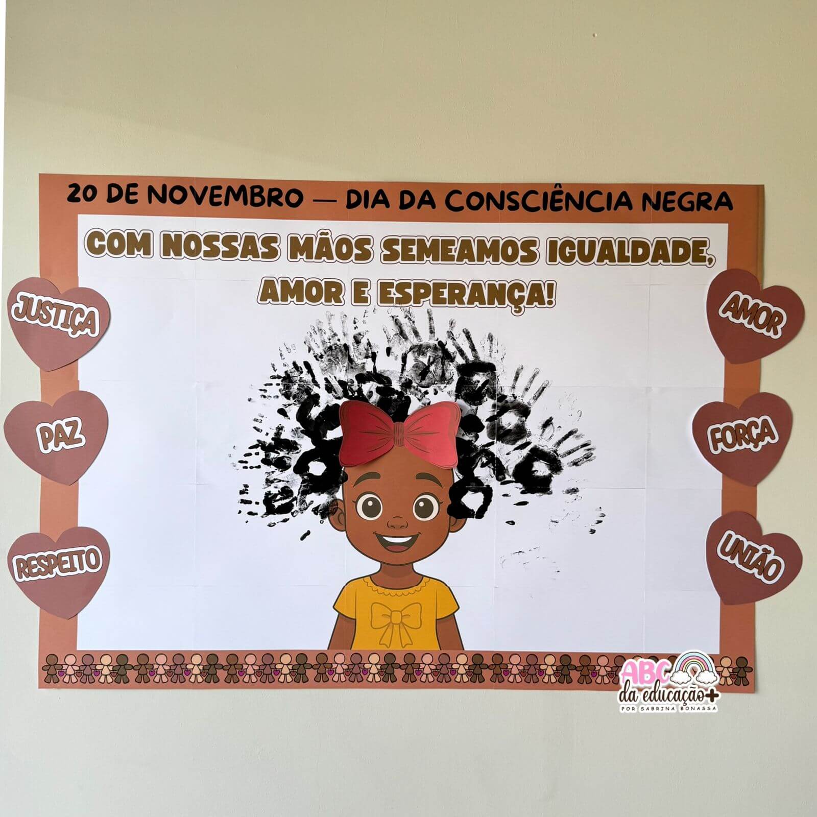 Painel Dia da Consciência Negra –  Mãos da Igualdade - Imagem 4