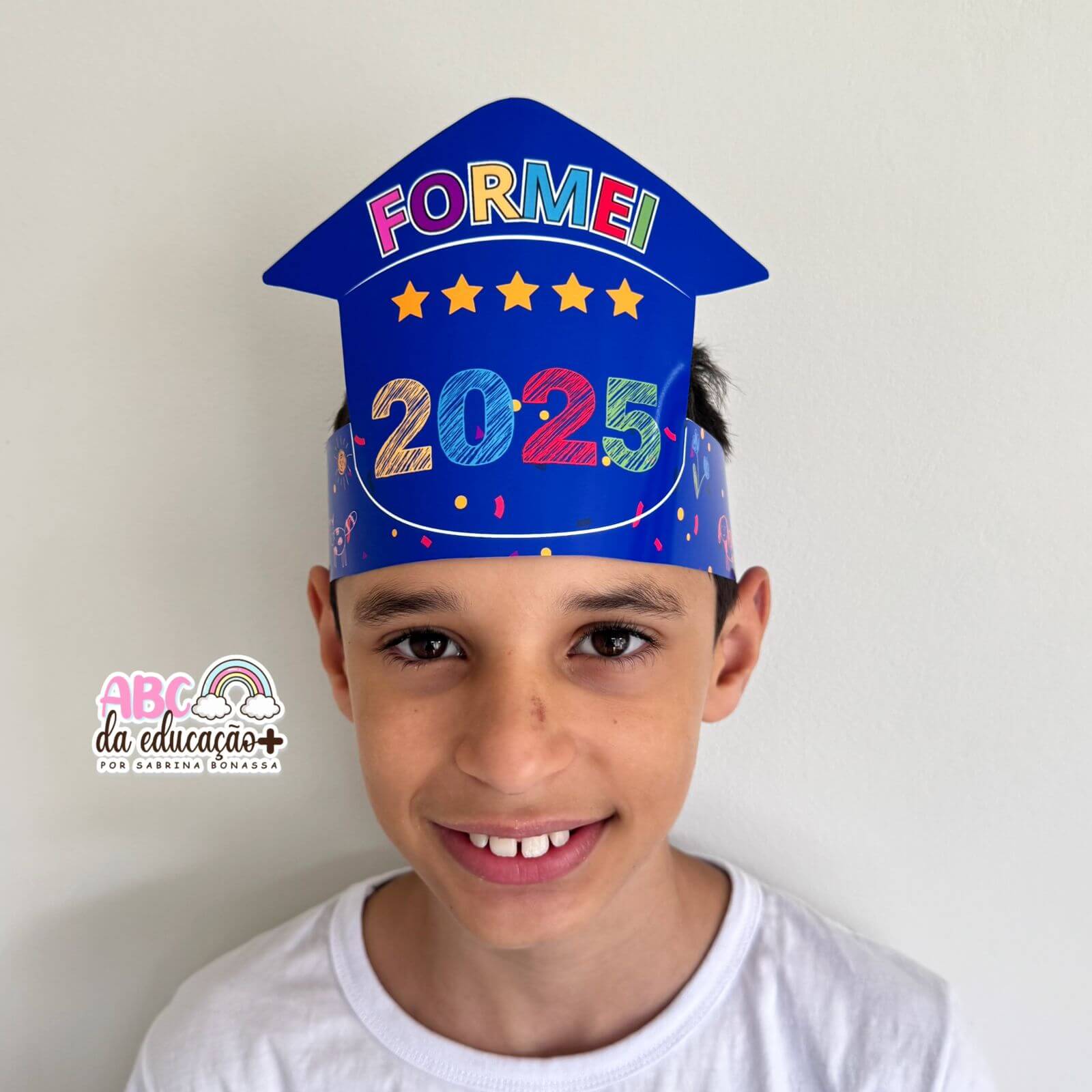 Capelo de Formatura Infantil – Formei 2025 - Imagem 3