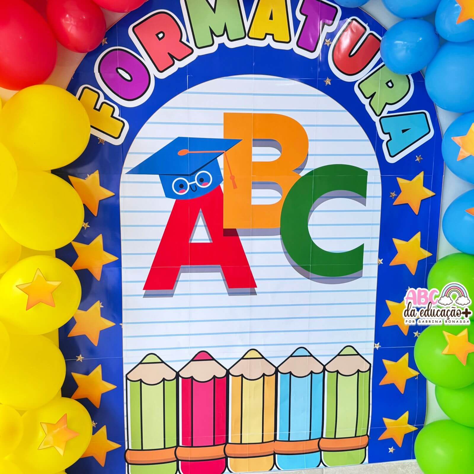 Painel de Formatura ABC – Educação Infantil - Imagem 6