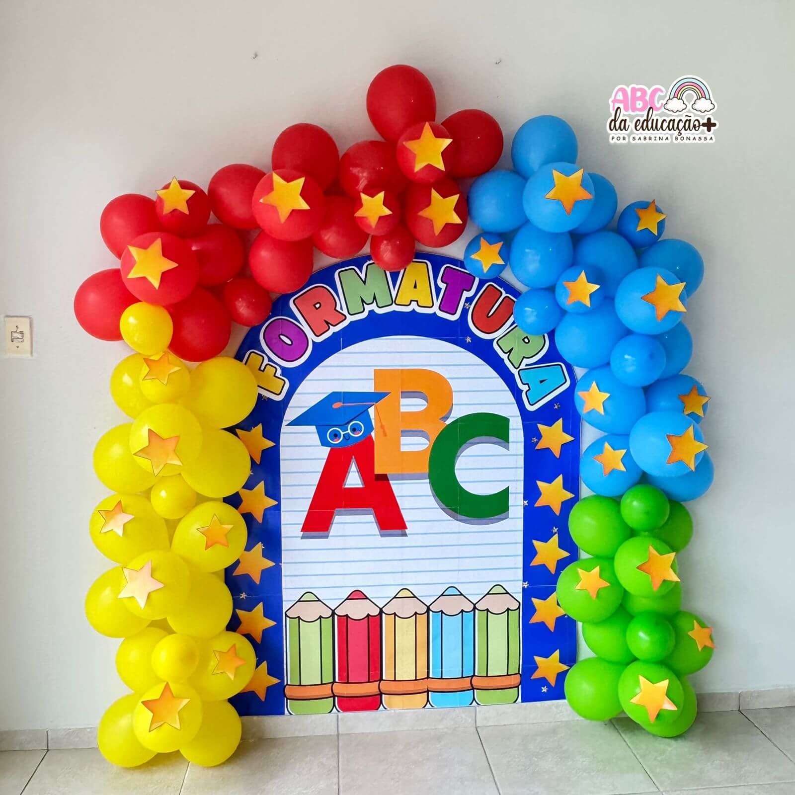 Painel de Formatura ABC – Educação Infantil - Imagem 4