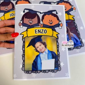 Recordação Escolar de Formatura Editável