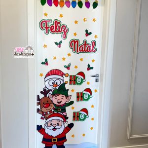 Painel de Porta Natal – Ho Ho Ho