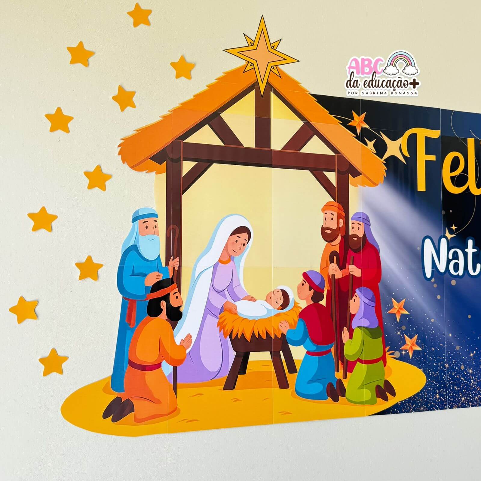 Painel Banner Natal Cristão - Imagem 6