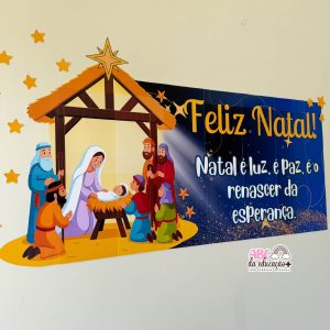 Painel Banner Natal Cristão