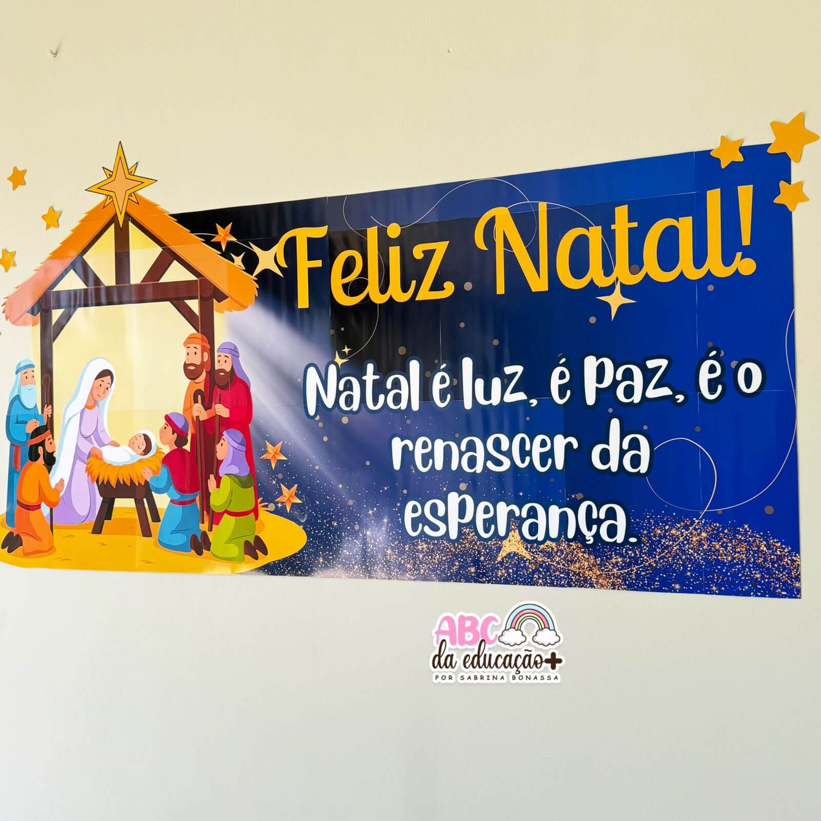 Painel Banner Natal Cristão - Imagem 7