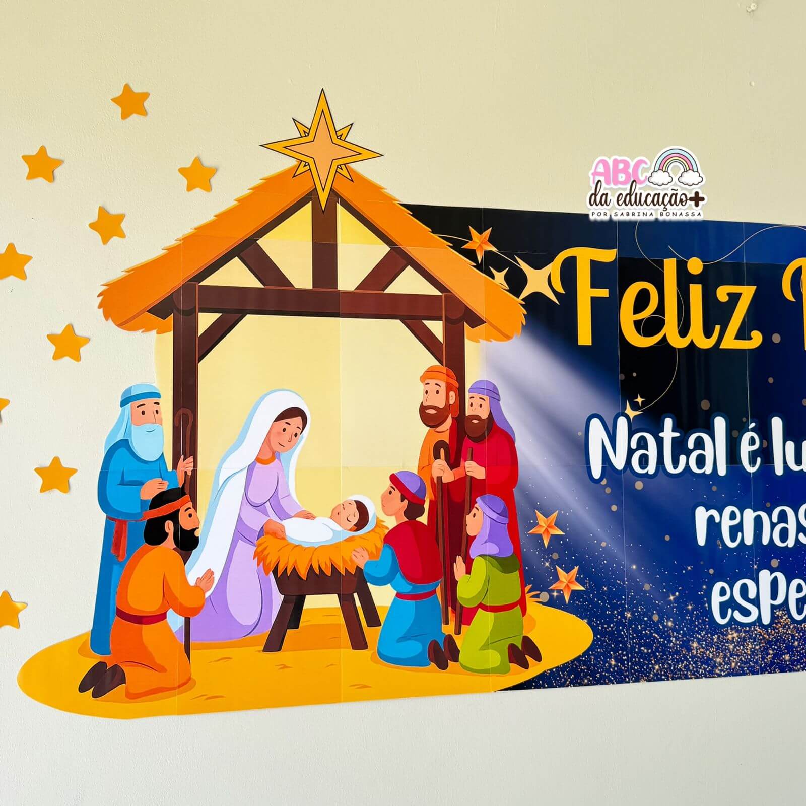 Painel Banner Natal Cristão - Imagem 4