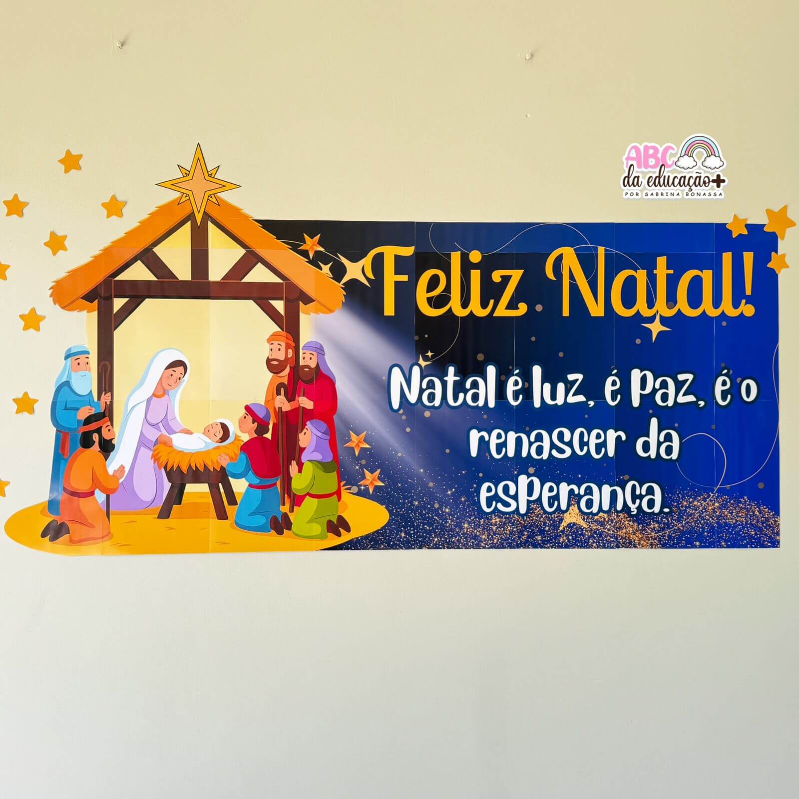 Painel Banner Natal Cristão - Imagem 2