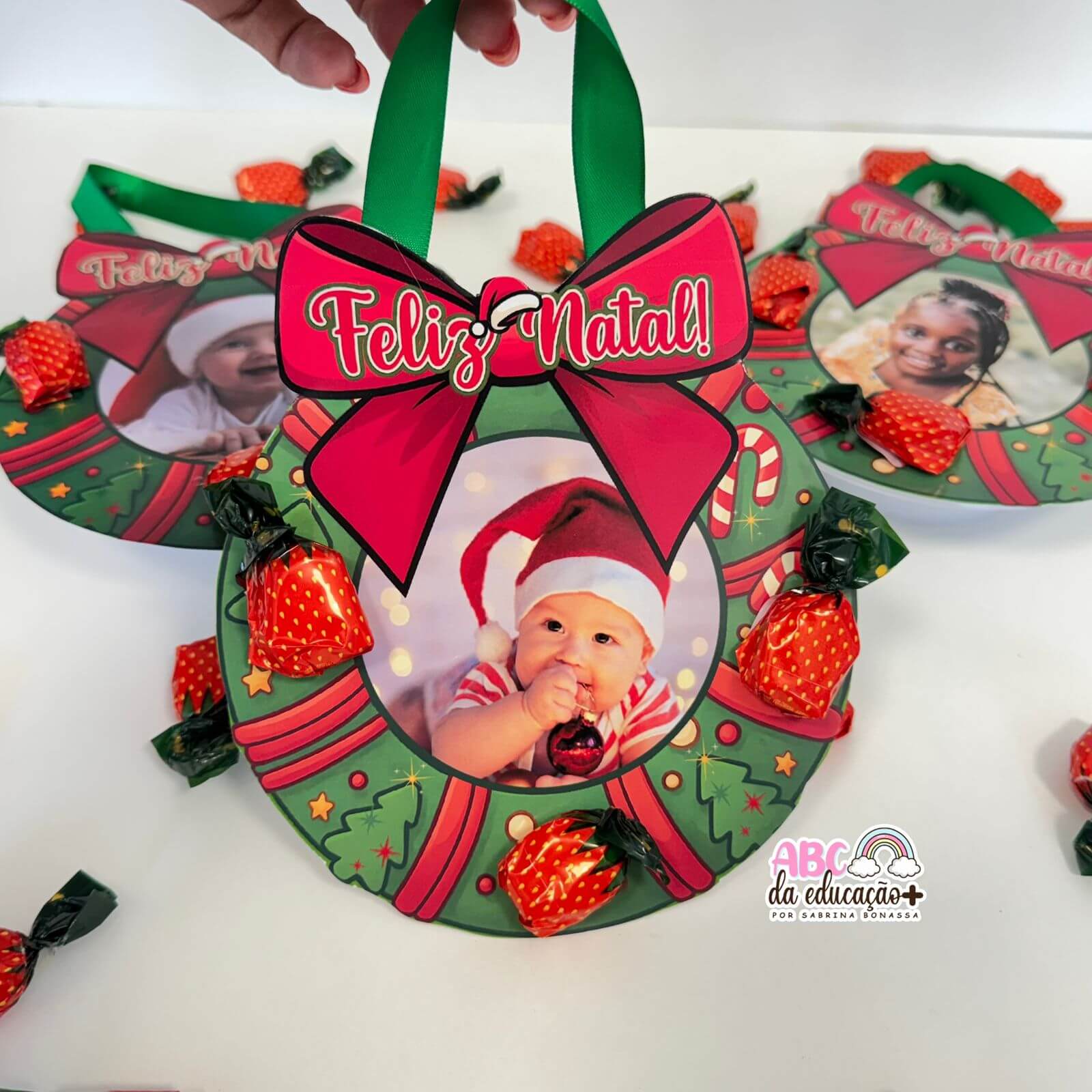 Lembrancinha Natalina com Foto – Editável - Imagem 11