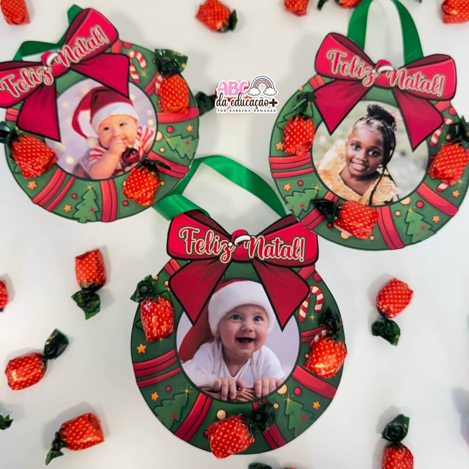 Lembrancinha Natalina com Foto – Editável - Imagem 9