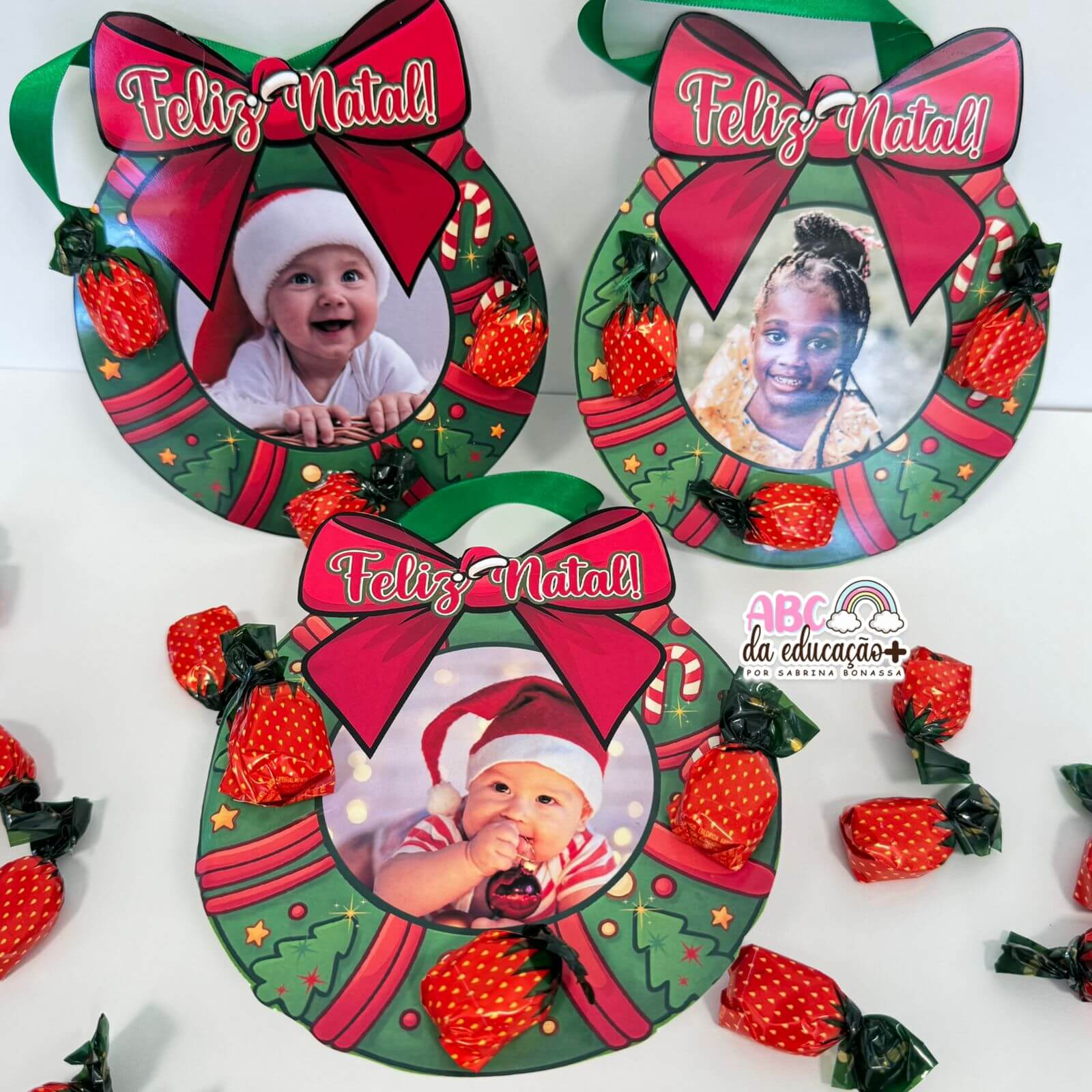 Lembrancinha Natalina com Foto – Editável - Imagem 3