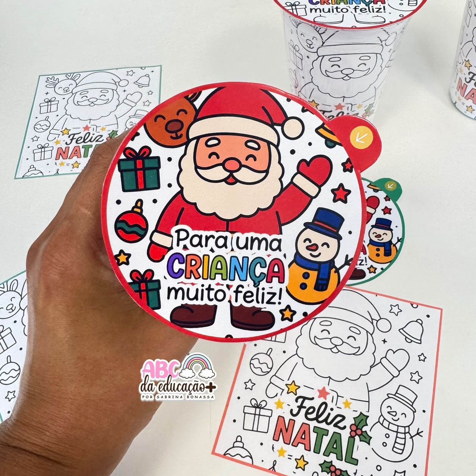 Copinho Lembrancinha Noel – Feliz Natal - Imagem 6