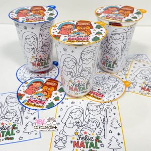 Copinho Lembrancinha Jesus Nasceu – Feliz Natal