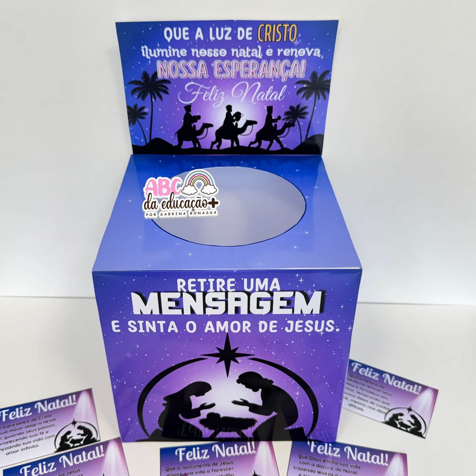 Caixa de Mensagens Natal Cristão - Imagem 3