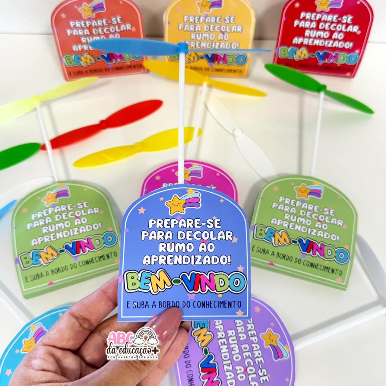 Lembrancinha Volta às Aulas – Pirulito Hélice - Imagem 8