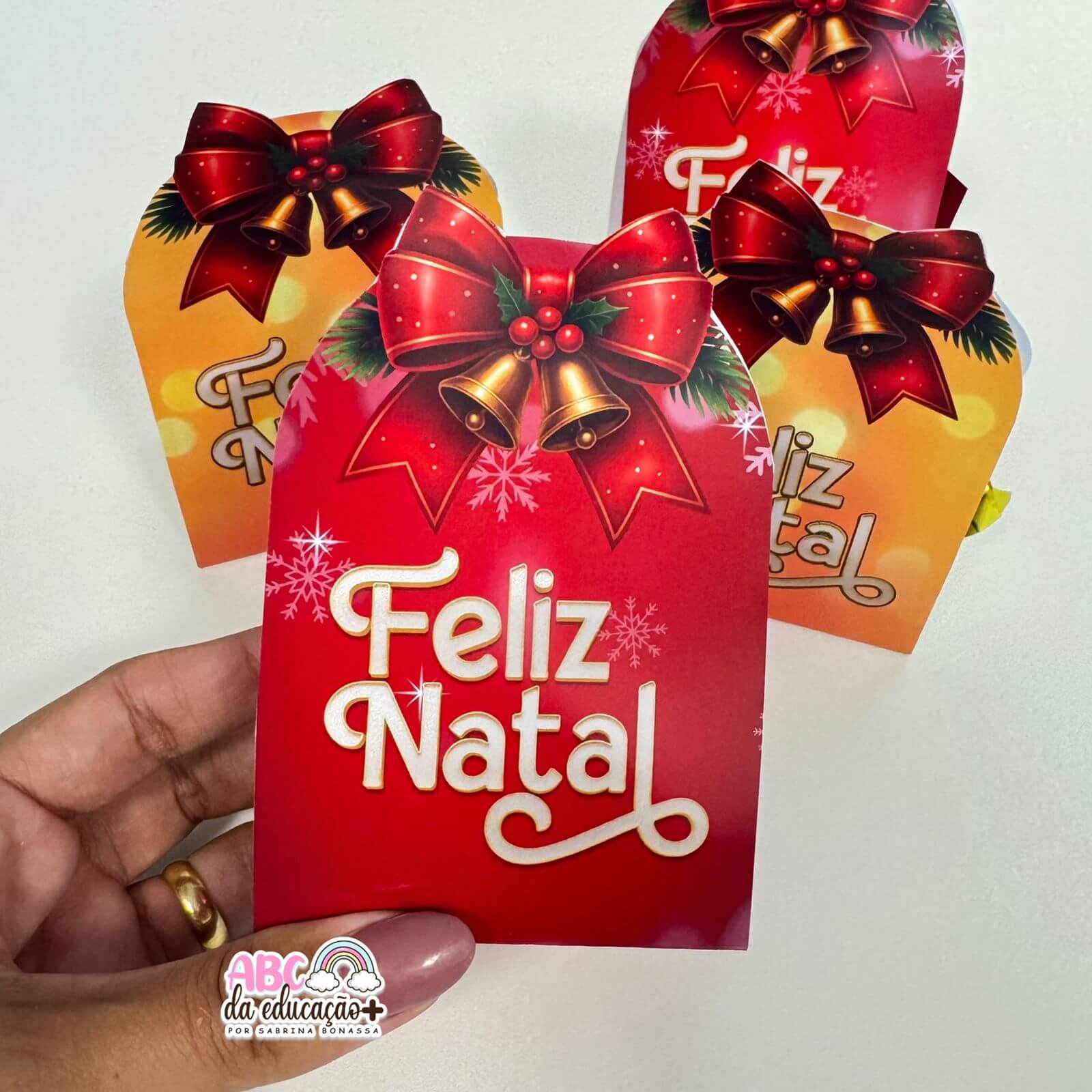Lembrancinha de Natal – Gratidão à Equipe - Mensagem Editável - Imagem 7
