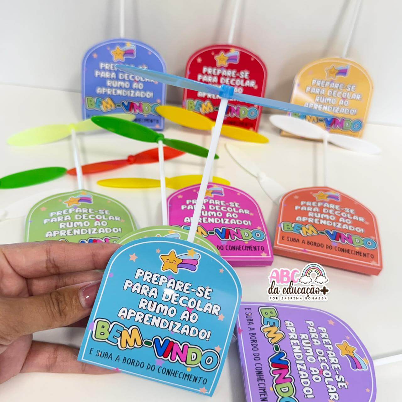 Lembrancinha Volta às Aulas – Pirulito Hélice - Imagem 4