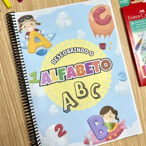 Apostila Descobrindo o Alfabeto – A a Z – 78 páginas