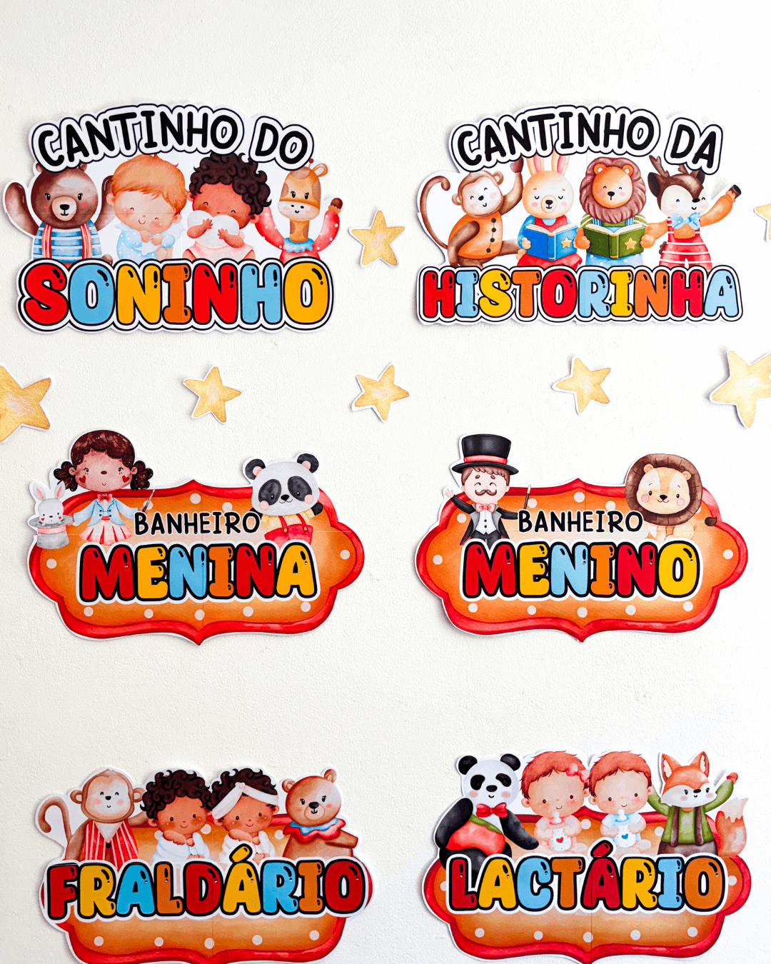 Kit Sala de Aula : Circo Mágico Educação Infantil - Imagem 14