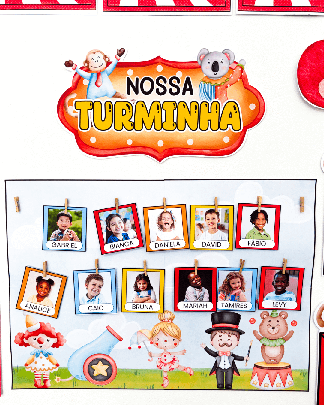 Kit Sala de Aula : Circo Mágico Educação Infantil - Imagem 6