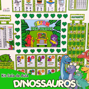 Kit Sala de Aula : Tema Dinossauros