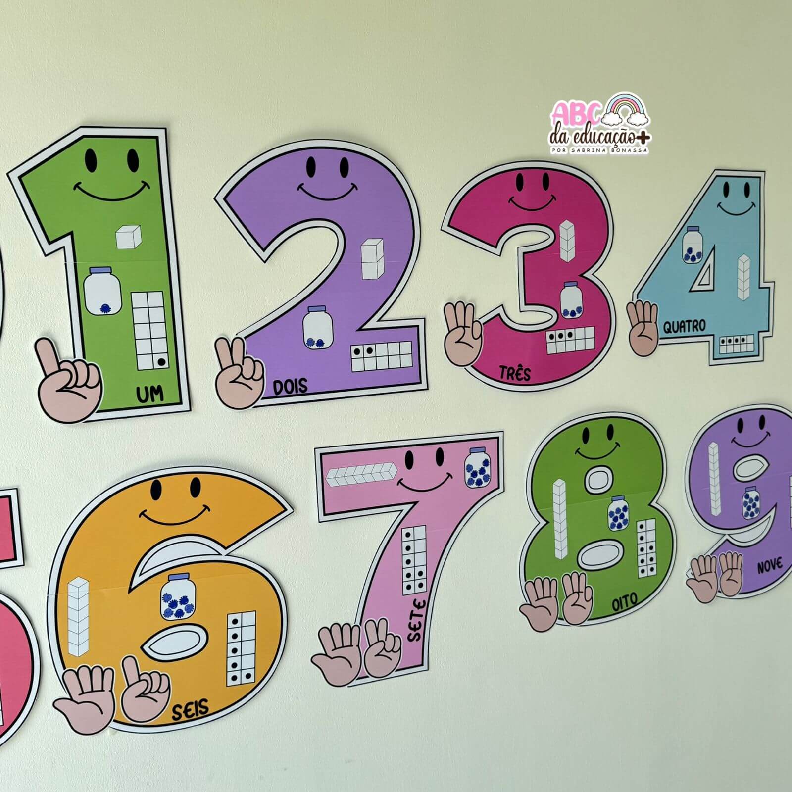 Números Lúdicos Infantis – 0 a 9 - Imagem 7