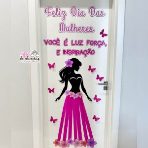 Painel de Porta Dia das Mulheres