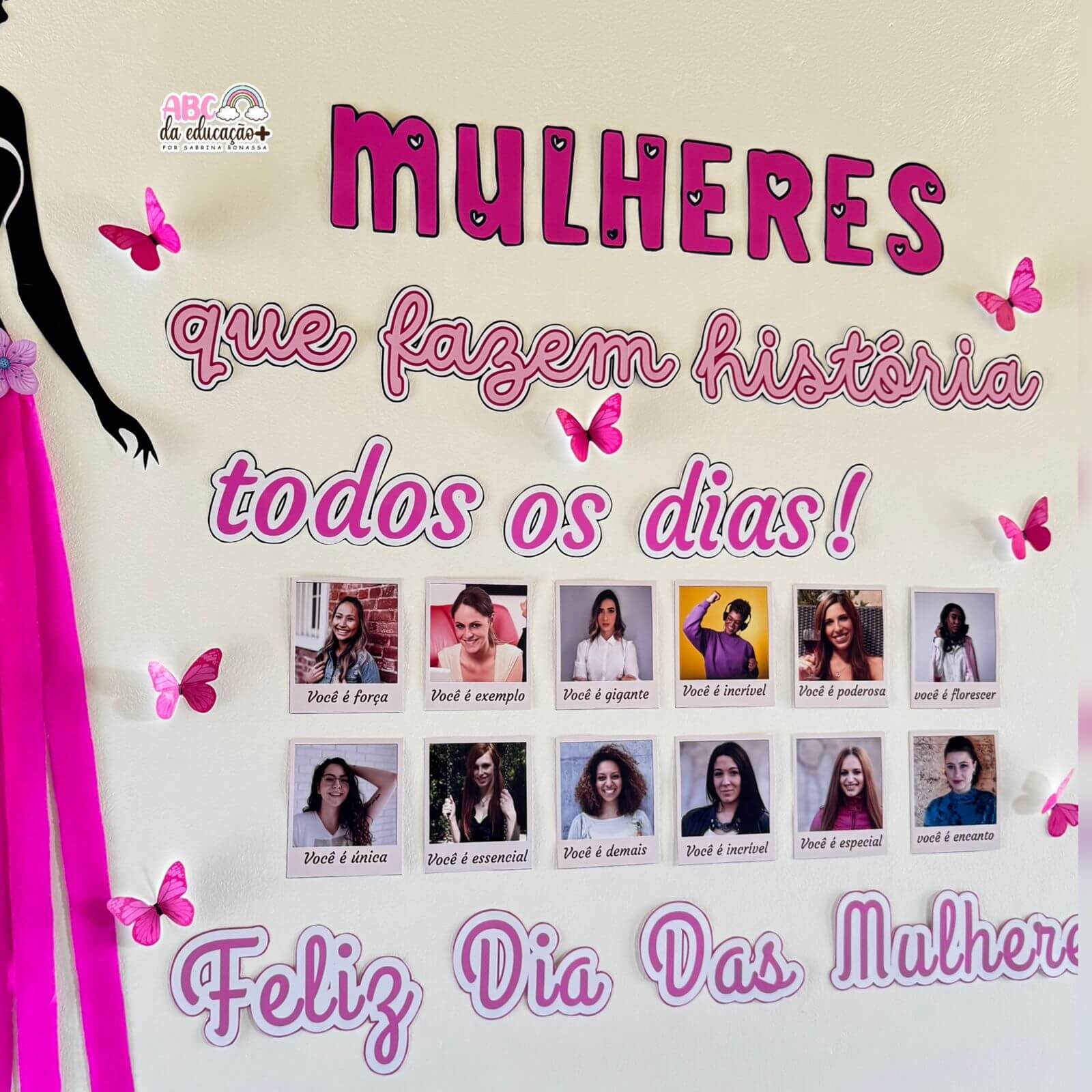 Painel Dia das Mulheres – Com Fotos Editáveis - Imagem 5