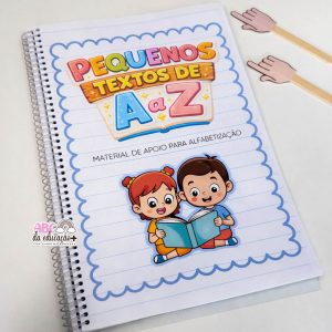 Apostila A a Z com Textos Simples para Alfabetizar