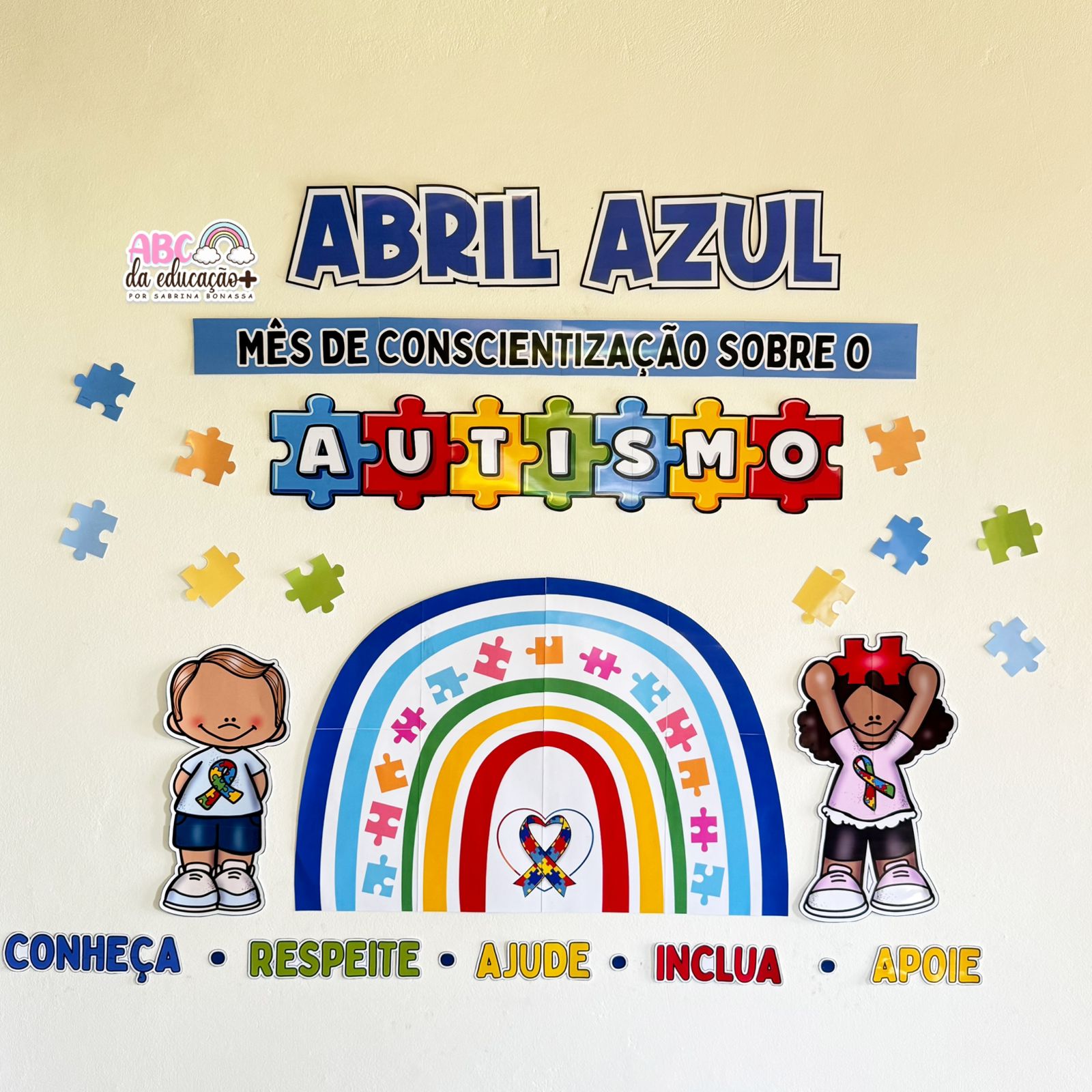 Painel Abril Azul – Conscientização sobre o Autismo - Imagem 3