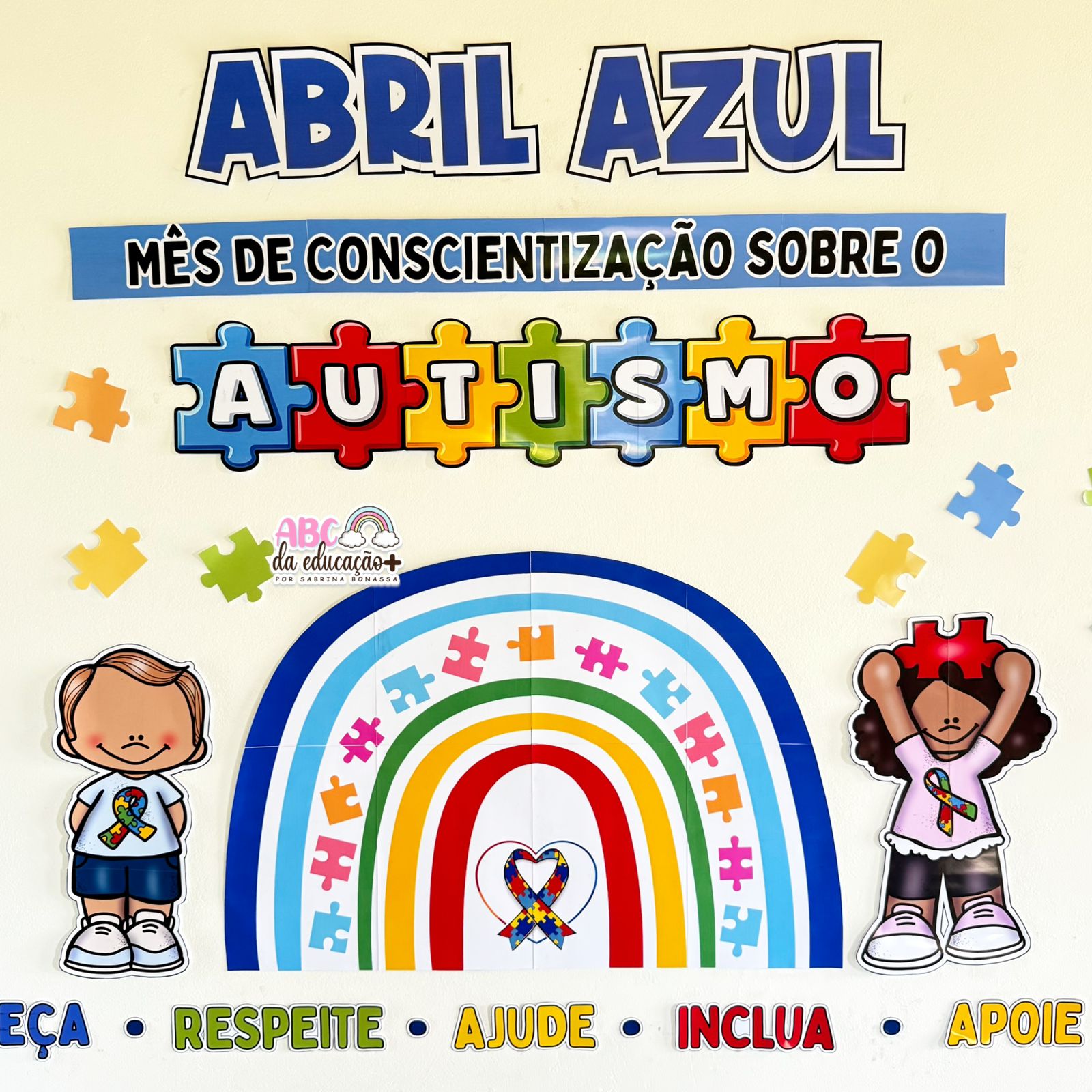 Painel Abril Azul – Conscientização sobre o Autismo - Imagem 2
