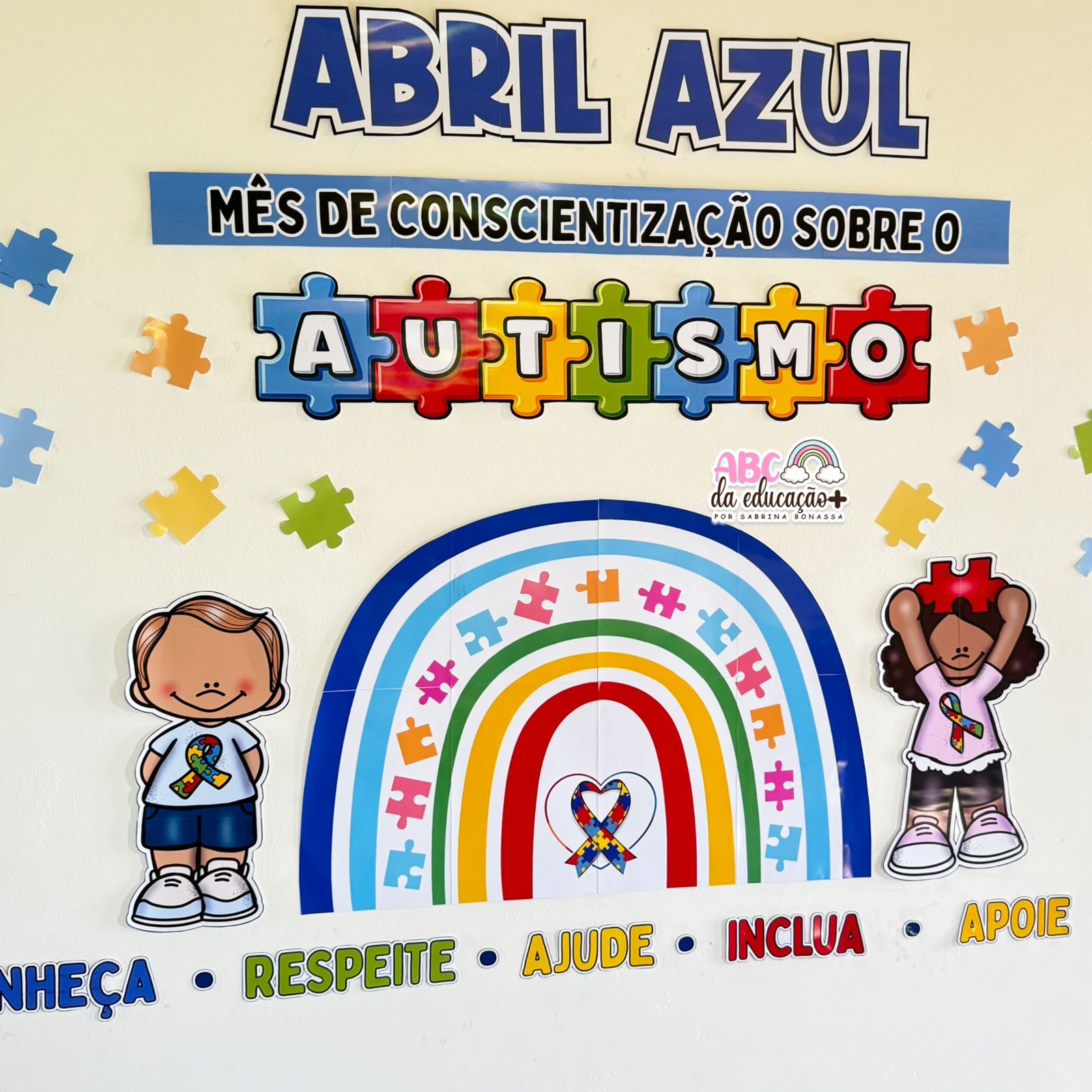 Painel Abril Azul – Conscientização sobre o Autismo - Imagem 6
