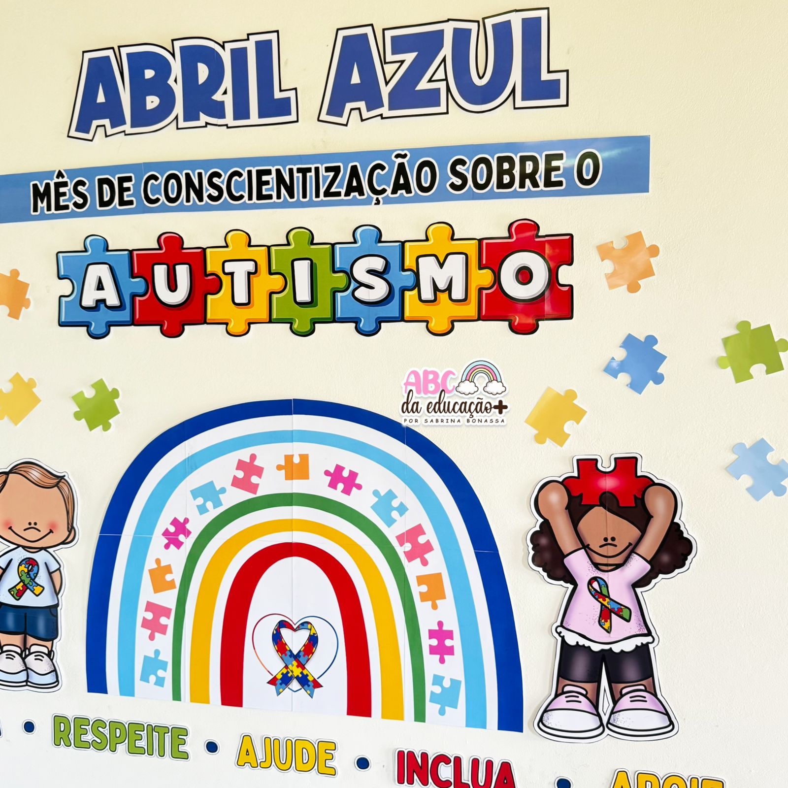 Painel Abril Azul – Conscientização sobre o Autismo - Imagem 5