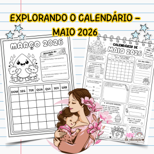 Explorando o Calendário – Maio 2026