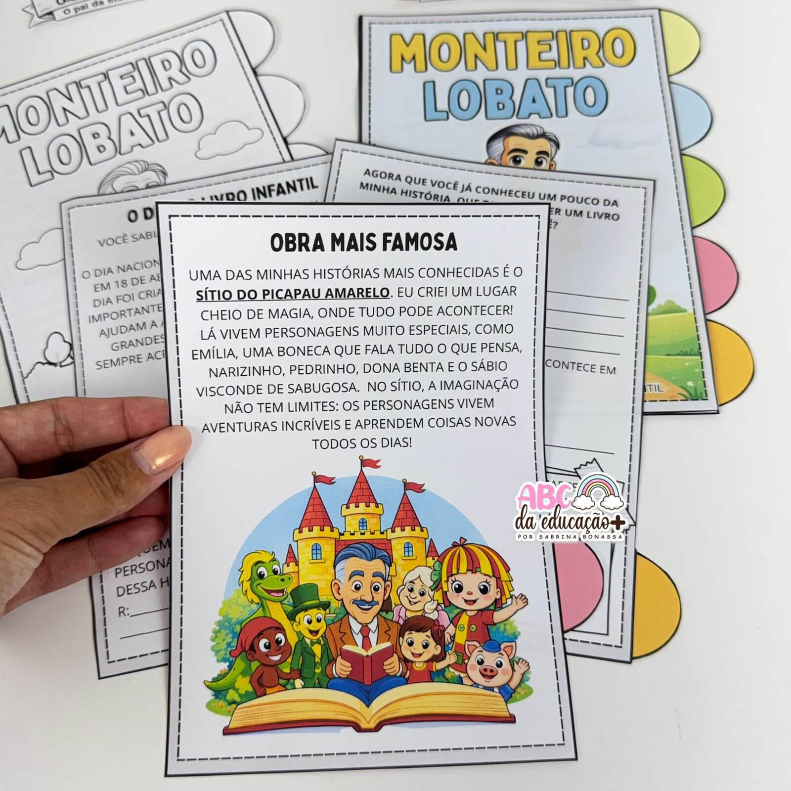 Atividade Interativa Monteiro Lobato - Dia do Livro Infantil - Imagem 10
