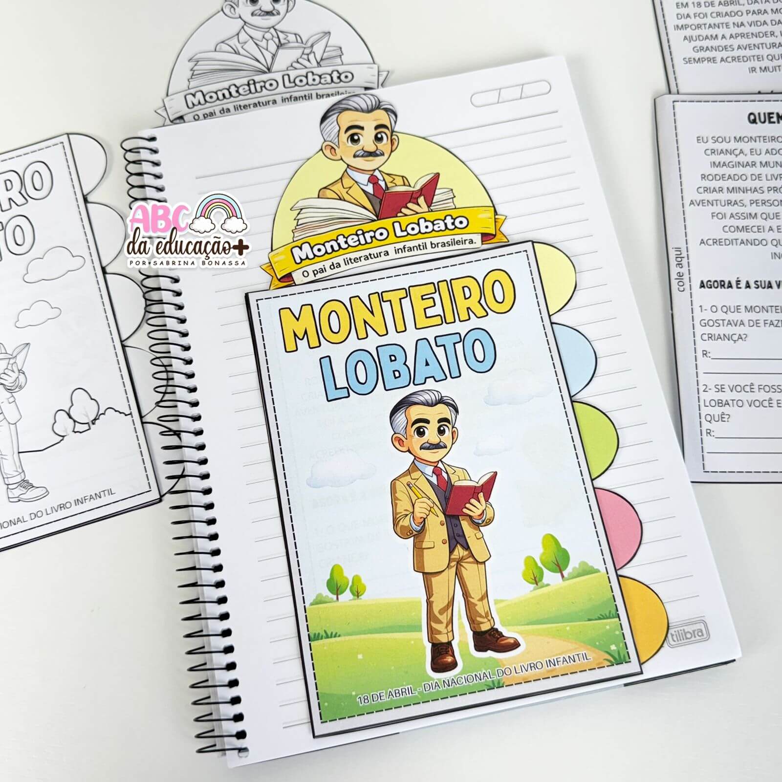 Atividade Interativa Monteiro Lobato - Dia do Livro Infantil - Imagem 4
