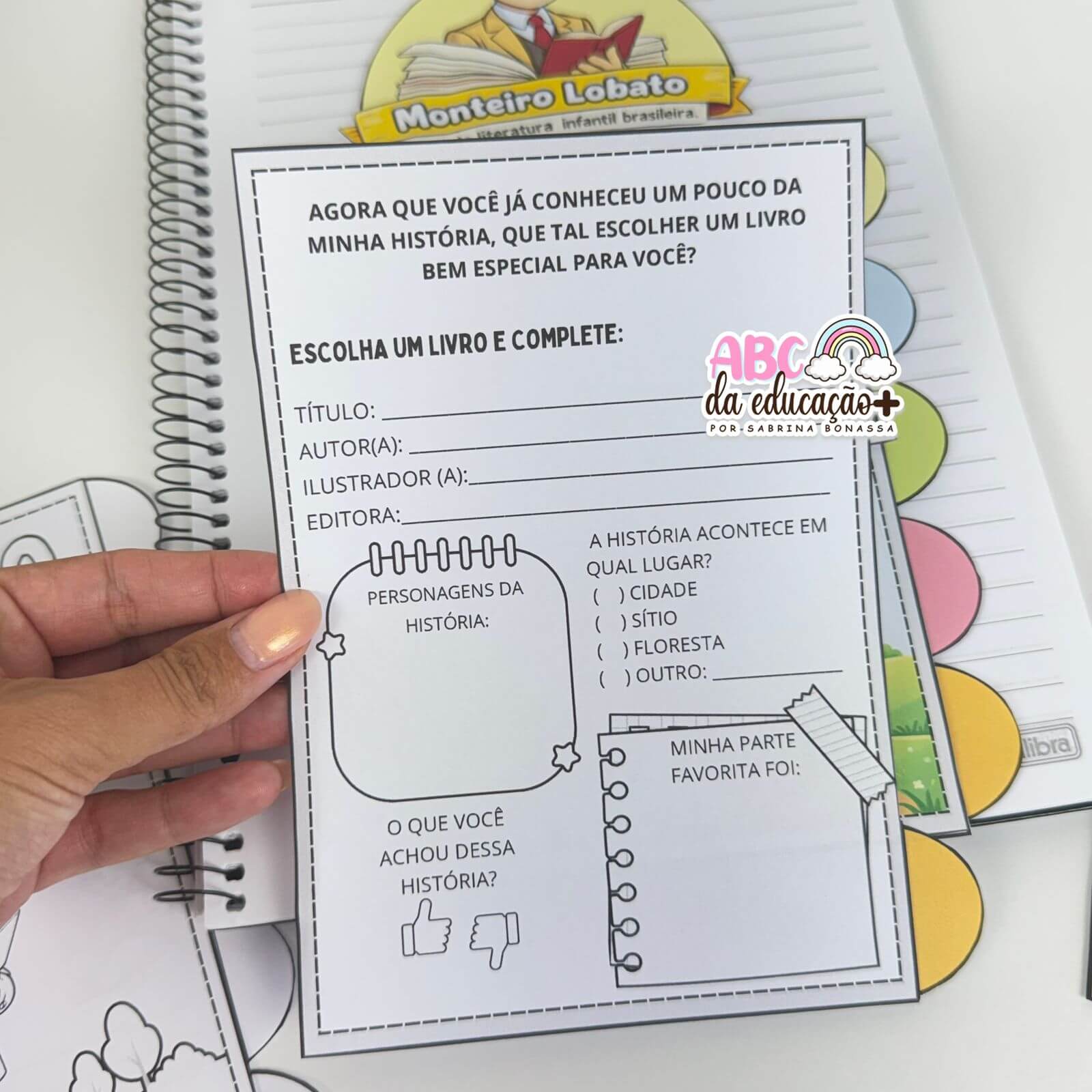 Atividade Interativa Monteiro Lobato - Dia do Livro Infantil - Imagem 3