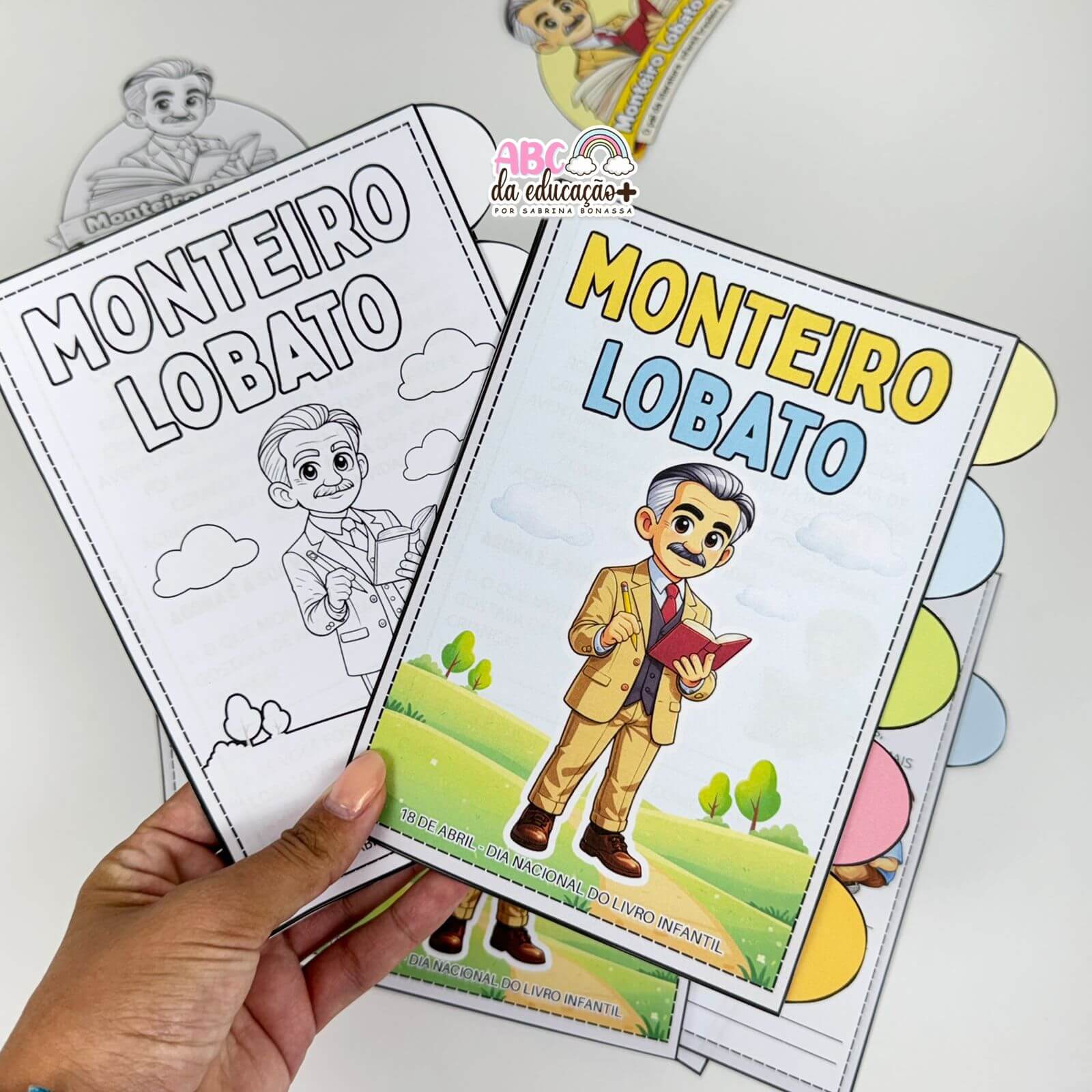 Atividade Interativa Monteiro Lobato - Dia do Livro Infantil - Imagem 2