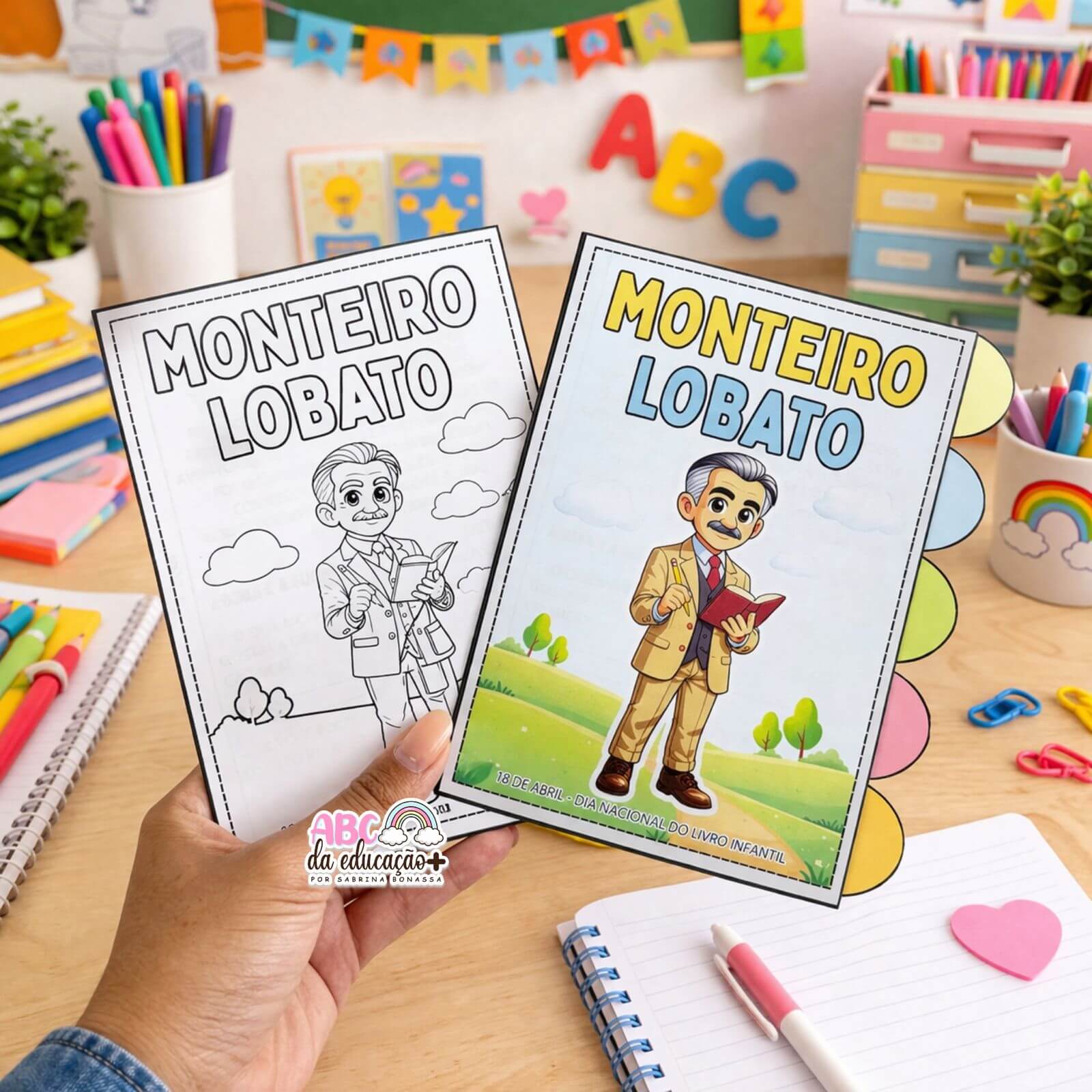 Atividade Interativa Monteiro Lobato - Dia do Livro Infantil