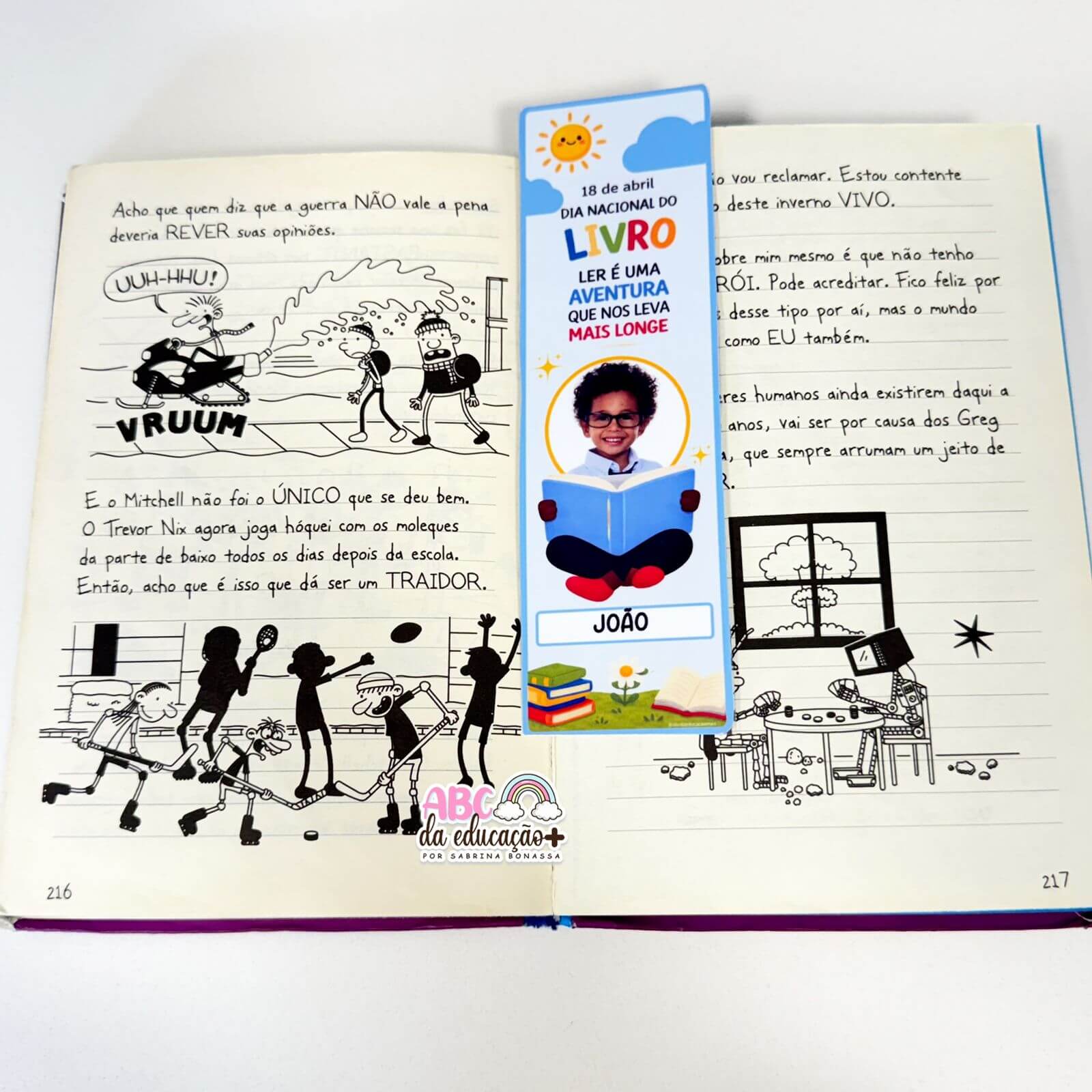 Marcadores Personalizados com Foto – Dia do Livro Infantil - Imagem 9