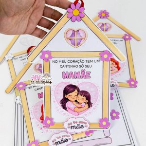 Casinha do Amor - Atividade Dia Das Mães