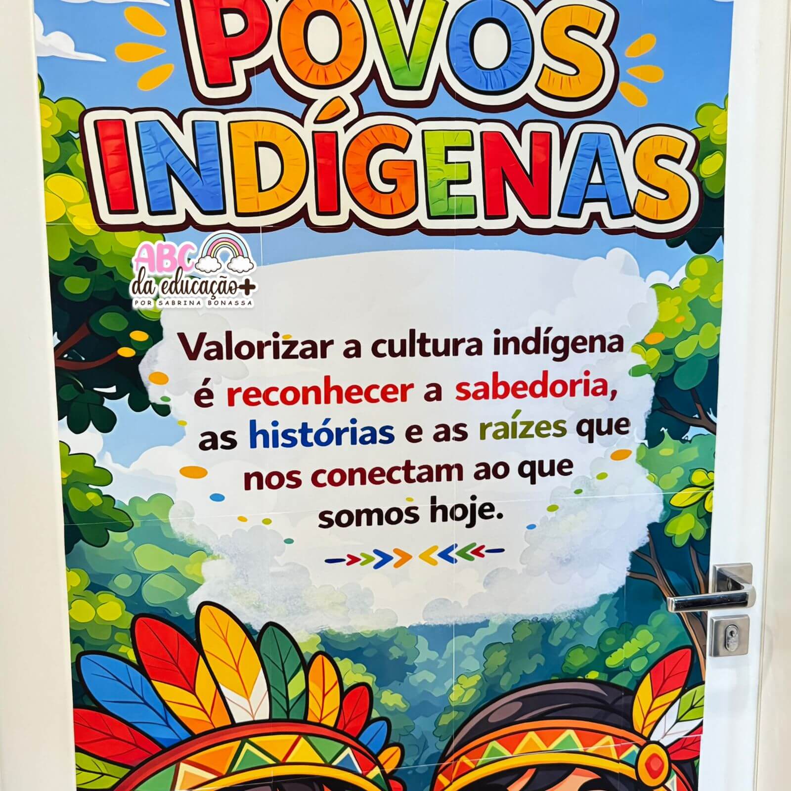 Painel de Porta Povos Indígenas - Imagem 7