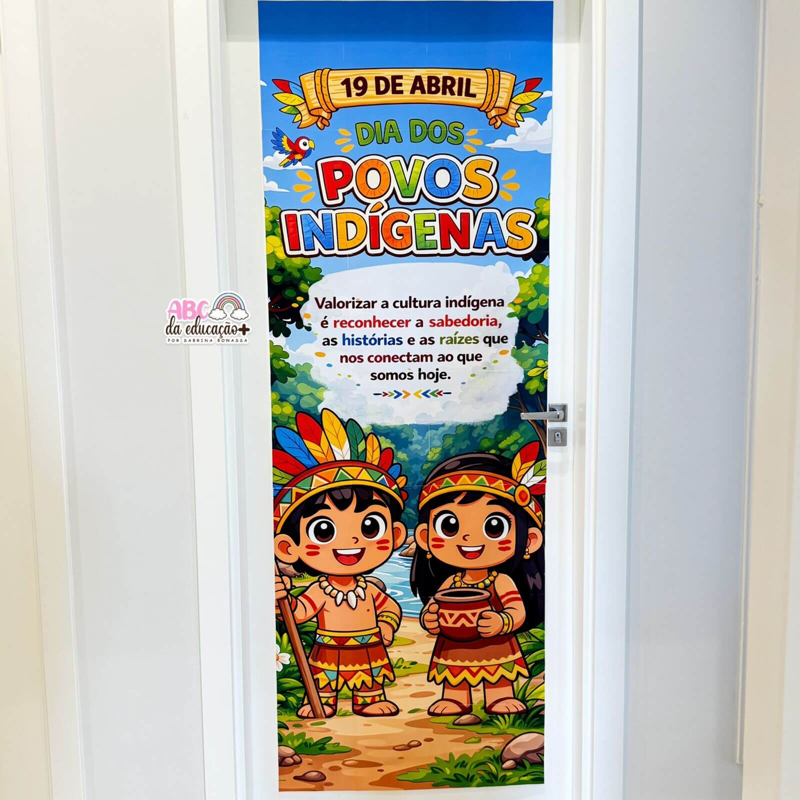 Painel de Porta Povos Indígenas