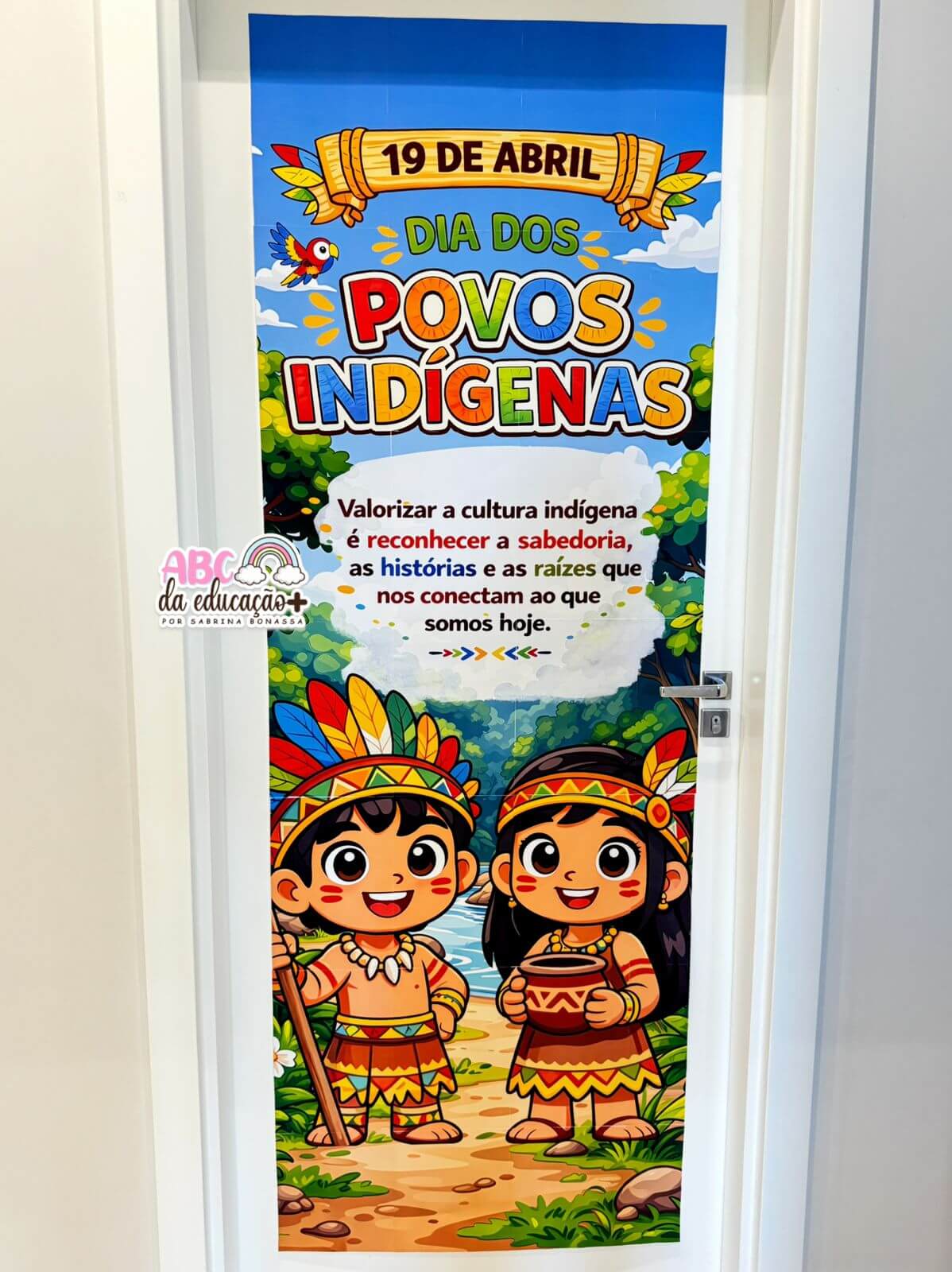 Painel de Porta Povos Indígenas - Imagem 6