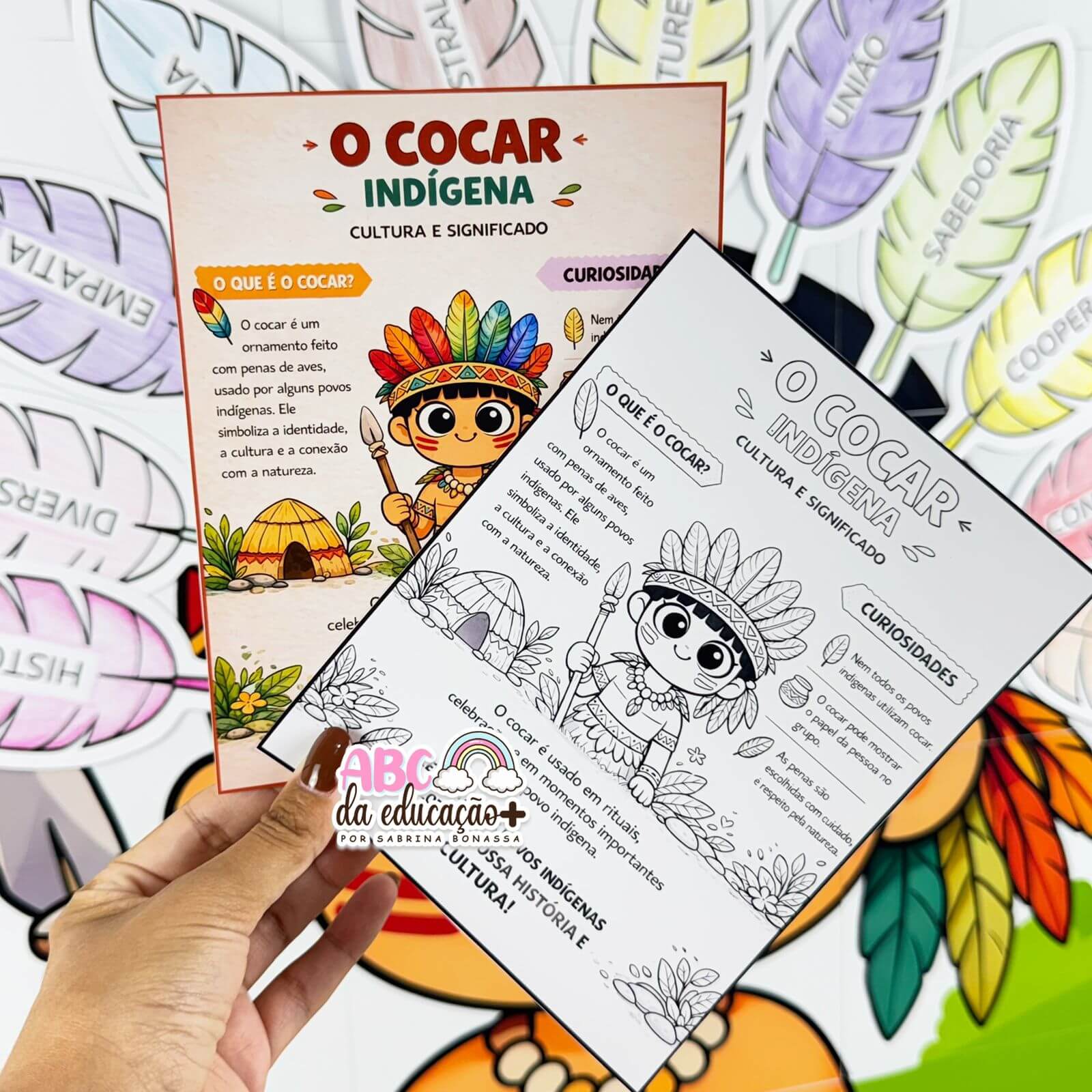 O Cocar Indígena - Dia dos Povos Indígenas - Imagem 3