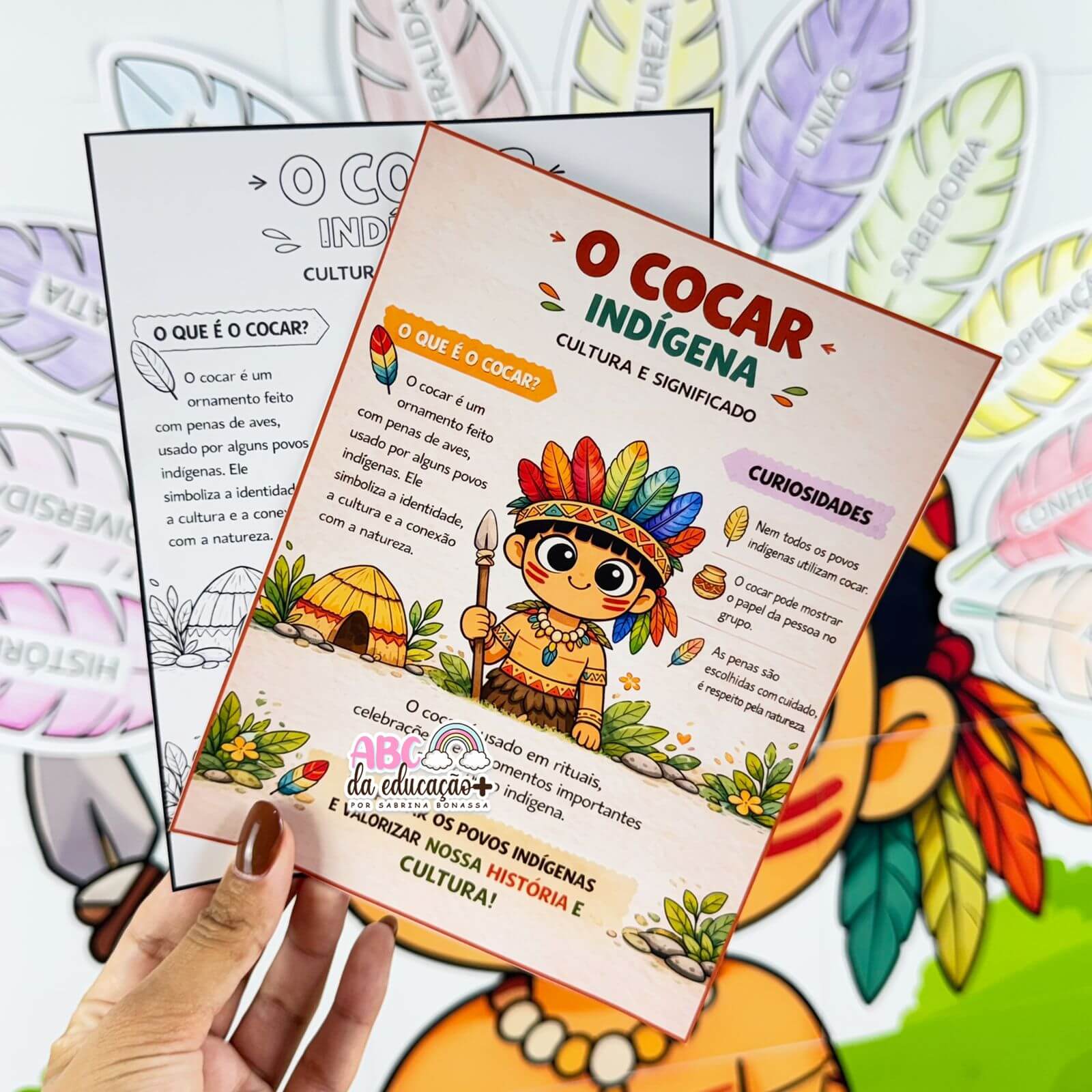 O Cocar Indígena - Dia dos Povos Indígenas - Imagem 4