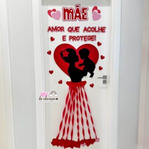 Porta dia das Mães- Amor que Acolhe