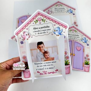 Casinha Surpresa para o Dia das Mães