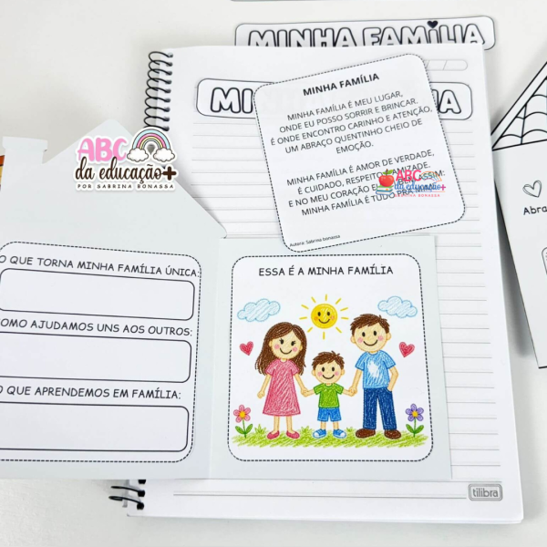 Atividade Criativa Minha Família – Loja ABC da Educação Mais – Por ...