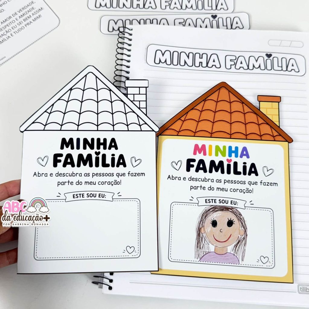 Atividade Criativa Minha Família – Loja ABC da Educação Mais – Por ...