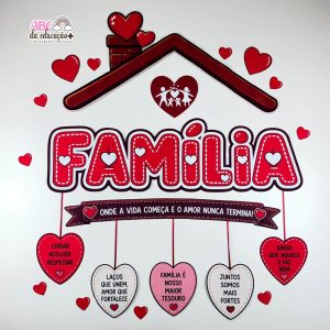 Painel Dia da Família Telhado